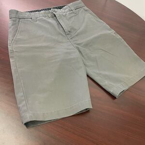 Fox Gray Flat Front Shorts
